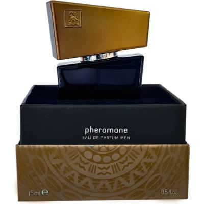 Shiatsu Pheromone Eau De Parfum Men parfém pro muže s vysokou koncentrací feromonů šedý 15 ml