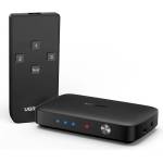 UGREEN 3-портов HDMI превключвател за компютри и монитори с дистанционно - Ugreen 3-Port HDMI 4K 30Hz Switch Box (черен) (80125 (CM332))
