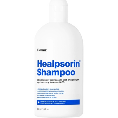 Hermz Healpsorin Shampoo 500 ml