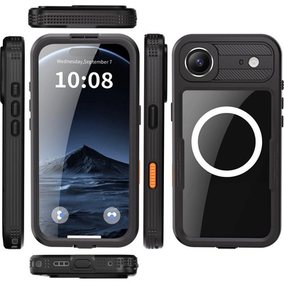 Apple Водоустойчив калъф REDPEPPER FS Series за iPhone Air - IP68 защита, удароустойчив и съвместим с MagSafe