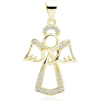 Olivie Stříbrný přívěsek Anděl Gold 4340