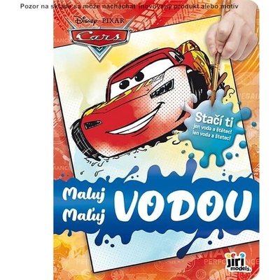 Maľuj vodou Cars Disney/Pixar