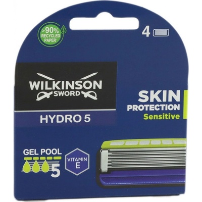 Wilkinson Sword Hydro5 Skin Protection Sensitive 4 ks