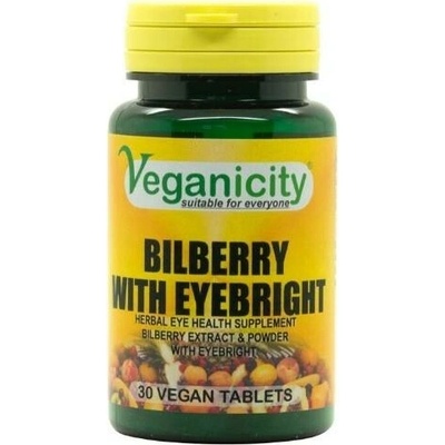 Veganicity Bilberry with Eyebright Borůvka a Světlík 30 tablet