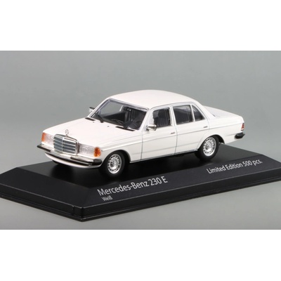 Minichamps Mercedes-Benz 230E W123 bilá 1982 1:43