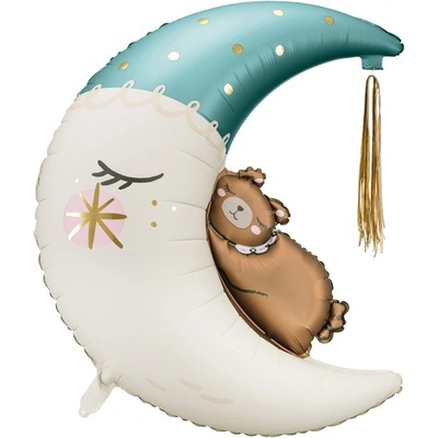 Party Deco Фолиев Балон "Мече на Луната