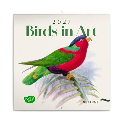 NOTIQUE Poznámkový Ptačiky PLASTIC FREE, 30 x 30 cm 2027