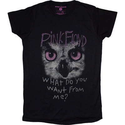 Pink Floyd Owl - WDYWFM? Black S Дамски Риза (<![CDATA[PFTEE142LB01]]>)
