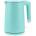 TOYA Electric kettle 1.5l turquoise, cool touch