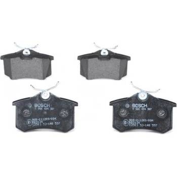 Sada brzdových platničiek, vždy 4 kusy v sade BOSCH 0 986 494 387 (0986494387)