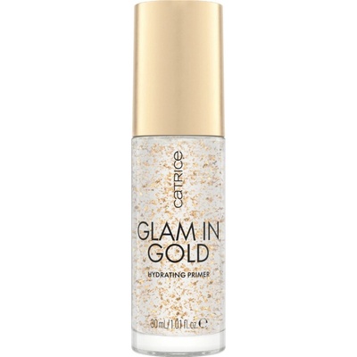 Catrice Glam In Gold Hydrating Primer hydratačná podkladová báza pod make-up s 24karátovým zlatom 010 Oh My Goldness 30 ml