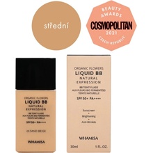 Whamisa BIO Liquid BB krém SPF50+ Sand Beige 30 ml