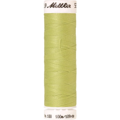 Nitě SERALON 100m na univerzální šití, polyester AMANN Mettler - více barev 6677: 1343 pastelová zelená