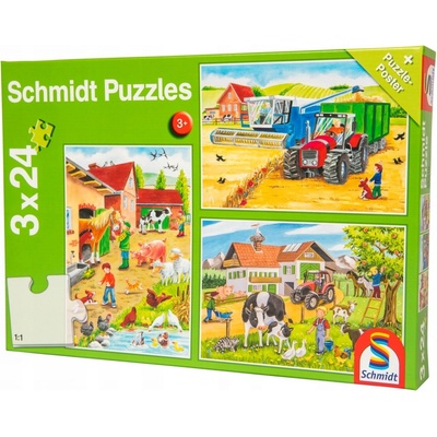 Schmidt Na farmě 3 x 24 dílků