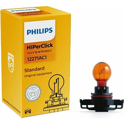 Philips Standard 12271AC1 PCY16W PU20d/2 12V 16W