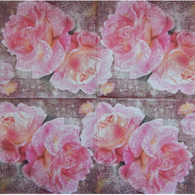 Home fashion servítky English rose 33x33cm