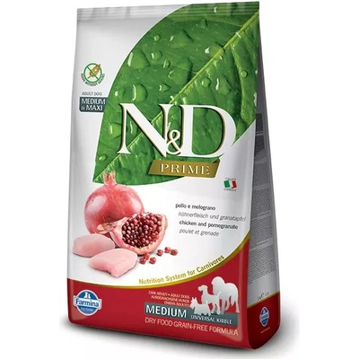 N&D PRIME DOG Puppy M/L Chicken & Pomegranate 2 x 12 kg