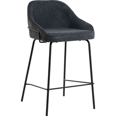 Somcasa Arny tmavě šedá čalouněná