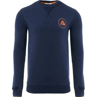 Aclima Мъжки вълнен пуловер Aclima Fleecewool V2 Crewneck Fleece jumper - Navy Blazer (005-4705-0213)