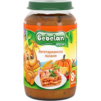Bebelan пюре вегетарианска лазаня - 220 г