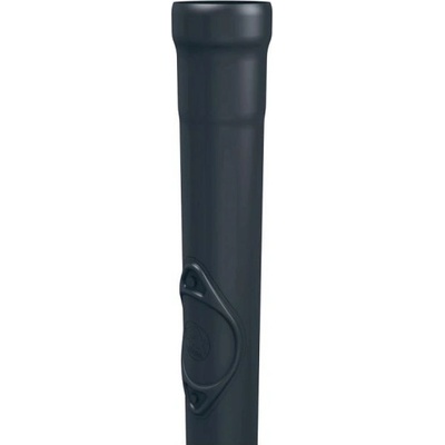 Prefa Zaústění svodu do kanalizace Ø 100 mm s otvorem na čištění 1 m P10 RAL 7016 antracit