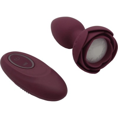 Sexy Elephant Svítící anální kolík s dotykovým tlačítkem Rose Flash – Zbozi.Blesk.cz