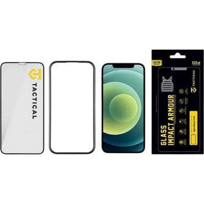 Tactical iPhone XR 6.1 TACTICAL IMPACT ARMOUR GLASS 3D стъкло за защита на екрана, с антибактериално покритие + допълнителна рамка, ПРОЗРАЧНО 57983114105 (57983114105)