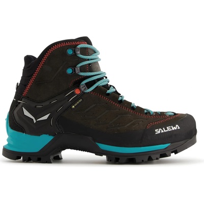 Salewa Дамски туристически обувки Salewa Women's MTN Trainer Mid GTX Walking boots - Magnet / Viridian Green - размер 39 (EU) (119-0000-0117)