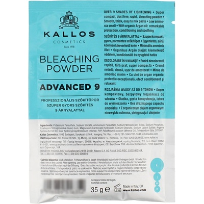 Kallos KJMN Advanced 9 melír 35 g