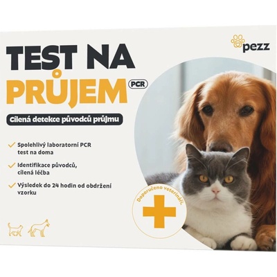 Pezz PCR test na nejčastější původce průjmu