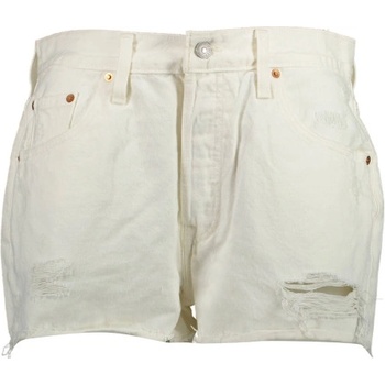 Levi's Дамски дънкови къси панталони levi's, Цвят Бяло (56327_bianco_0243)