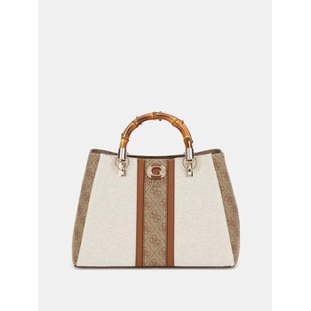 GUESS Кафява бежова дамска чанта Guess Guess | Byal | ЖЕНИ | UNI