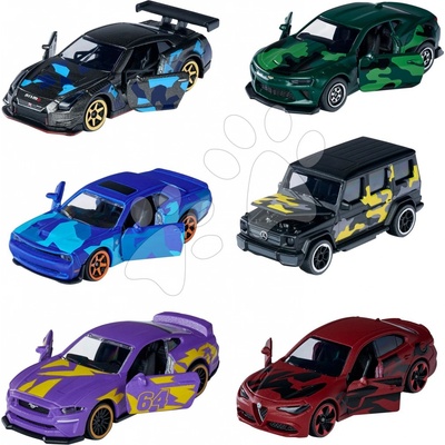 Majorette Autíčko s maskováním Limited Edition 8 kovová délka 7,5 cm se sběratelskou kartičkou – Zboží Mobilmania