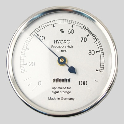 Adorini Hair Hygrometer silver