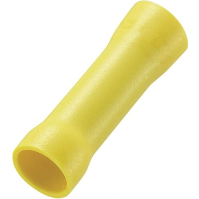 TRU COMPONENTS 745485 krimpovacie spojka 4 mm² 6 mm² úplne izolované žltá 50 ks