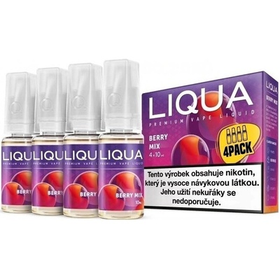 Ritchy Liqua 4Pack Berry Mix 4 x 10 ml 12 mg