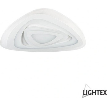 Lightex LED плафон TURN II 80W, 3000K/4000K/6500K, 220V, с дистанционно управление, бял - Lightex (725RL0000325)