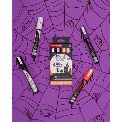 Uni Posca PWE-5M Halloween 4 rôzne farby