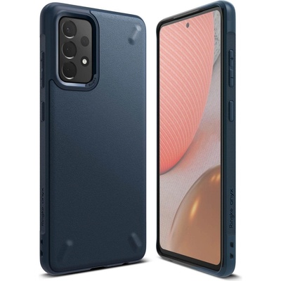 Ringke Калъф за телефон Ringke Onyx за Samsung Galaxy A72 5G, тъмносин (8809785453900)