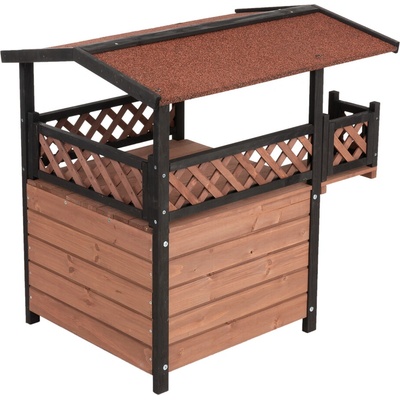 Zooplus Exclusive Domček Maisonette 77 x 56,4 x 72,4 cm