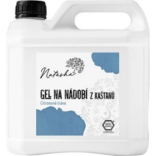 Natasha Gel na nádobí z kaštanů Citronová tráva 3 l