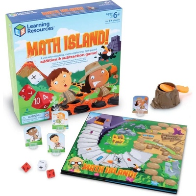 Hra na sčítanie a odčítanie Ostrov matematiky