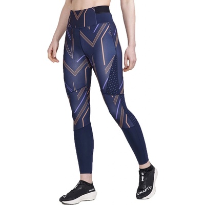 Craft PRO Charge Blocked dámske nohavice tmavomodrá