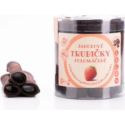 Bioprodukt JT Ovocné trubičky jahoda dóza 220 g