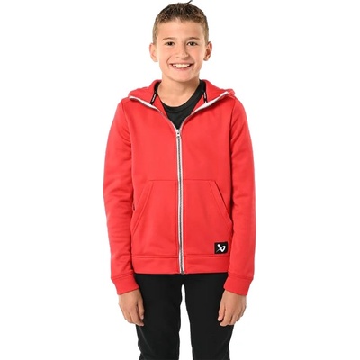 Bauer mikina Bauer Team Fleece Zip YTH červená