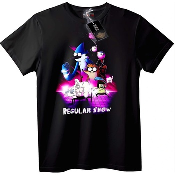 NOONEBRAND Тениска Regular Show - L, Black