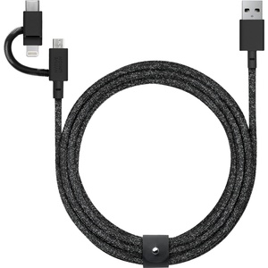Native Union Belt Cable Universal 2m - Cosmos Black (BELT-ULC-CS-BLK-NP)