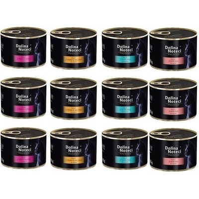 DOLINA NOTECI Premium pre mačky filé mix príchutí 12 x 185 g