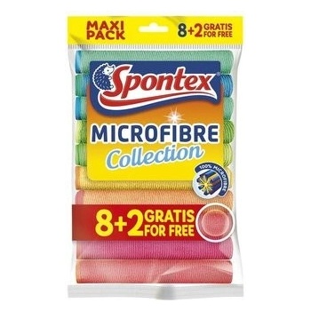 Spontex utierkyMicrofibre 8 +2 ks