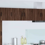 vidaXL Стенен шкаф PORTO Кафяв дъб 40 x 31 x 40 см Инженерна дървесина (885239)